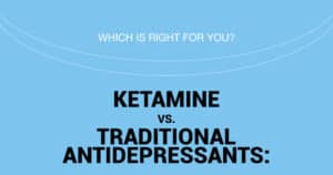 Ketamine vs. Traditional Antidepressants